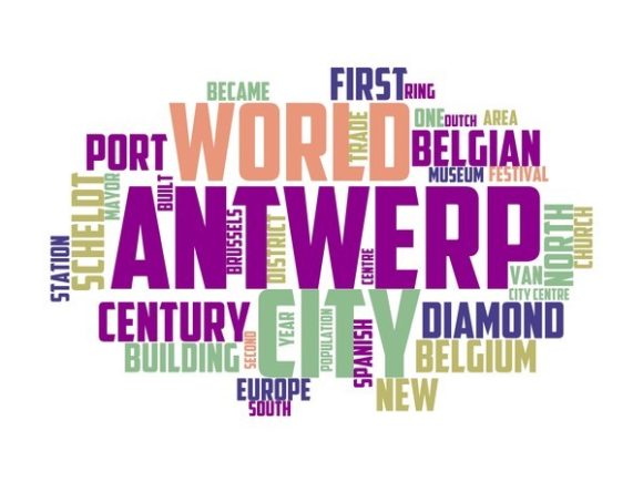 Antwerpen Typography Crafting: A Creative Journey into Hand-Drawn Wordclouds