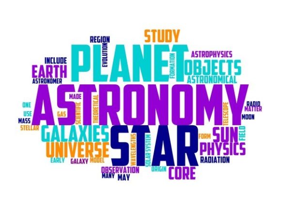 Astronomy Typography Skinny Tumbler