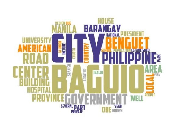 Baguio Typography Sublimation