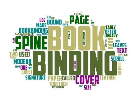 Book Binder Typography Print