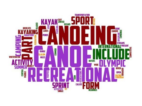 Canoeing Typography Tie Dye