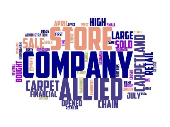 Carpet Retailer Typography Tie Dye