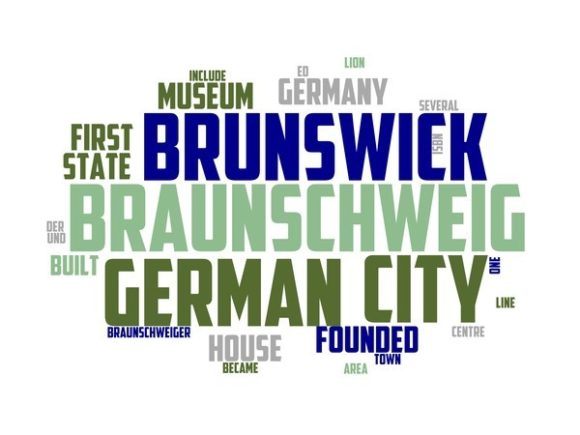 Exploring the Charm of Braunschweig Typography Background